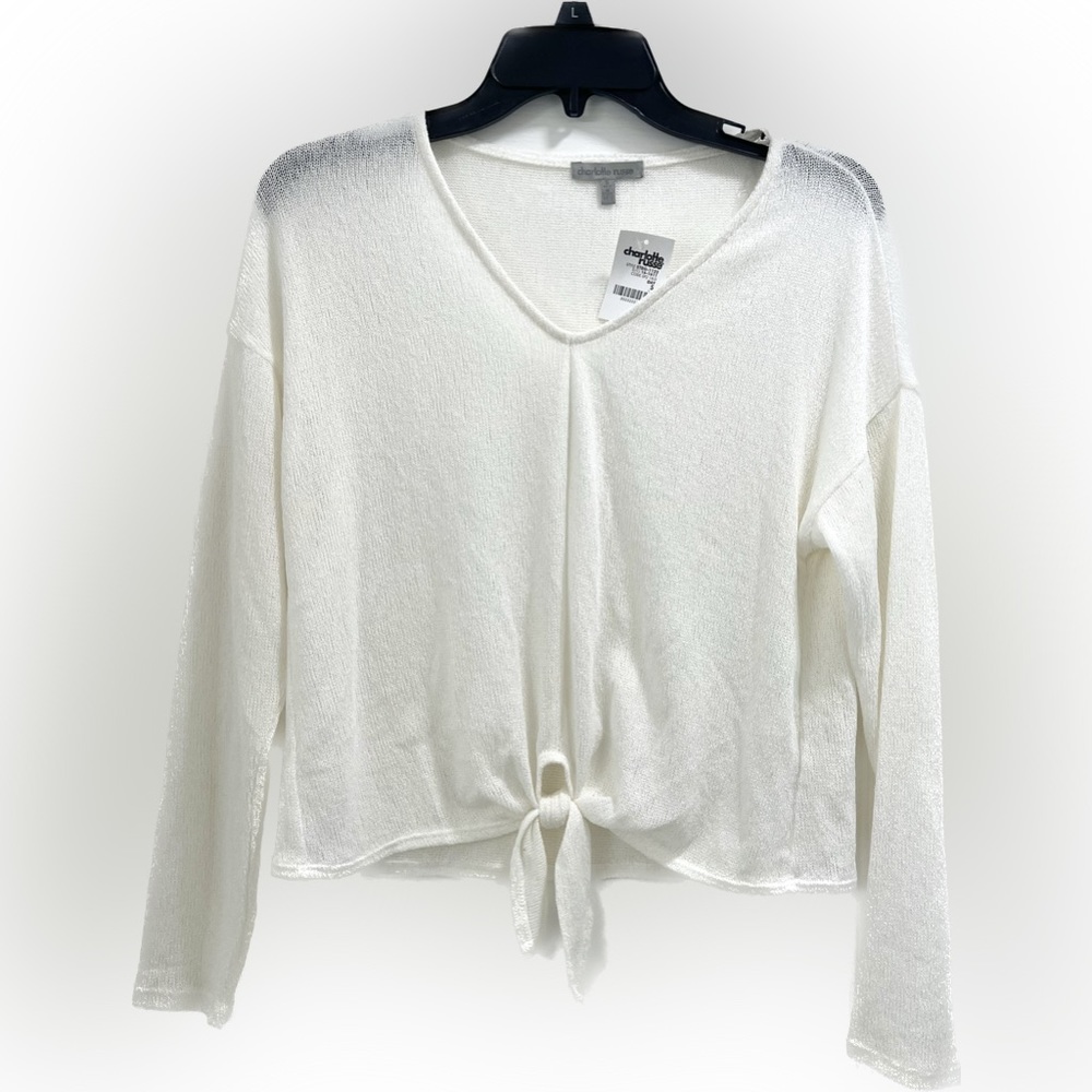 Sheer Cover Up Sweater. Size small. NWT